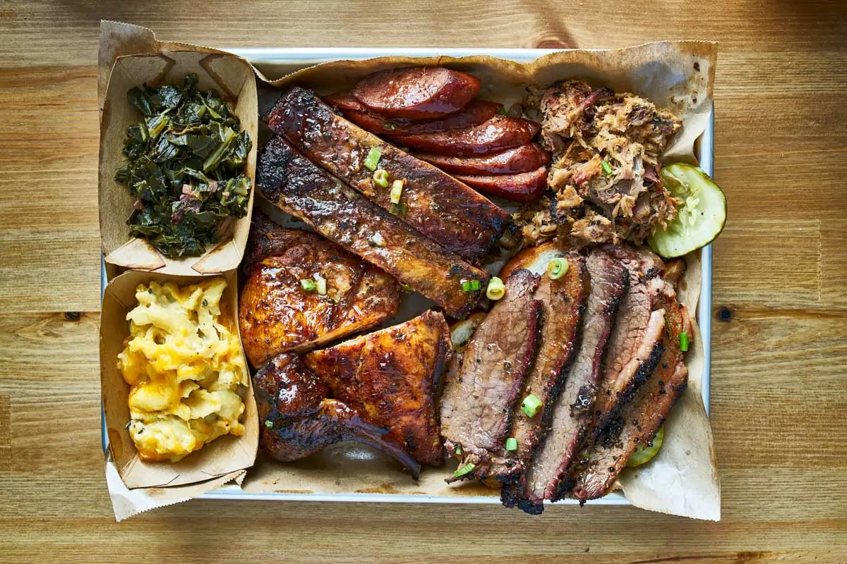 Texas barbeque bbq in Dallas, Texas