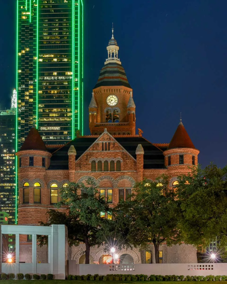 The Dallas County Courthouse in Dallas Texas
