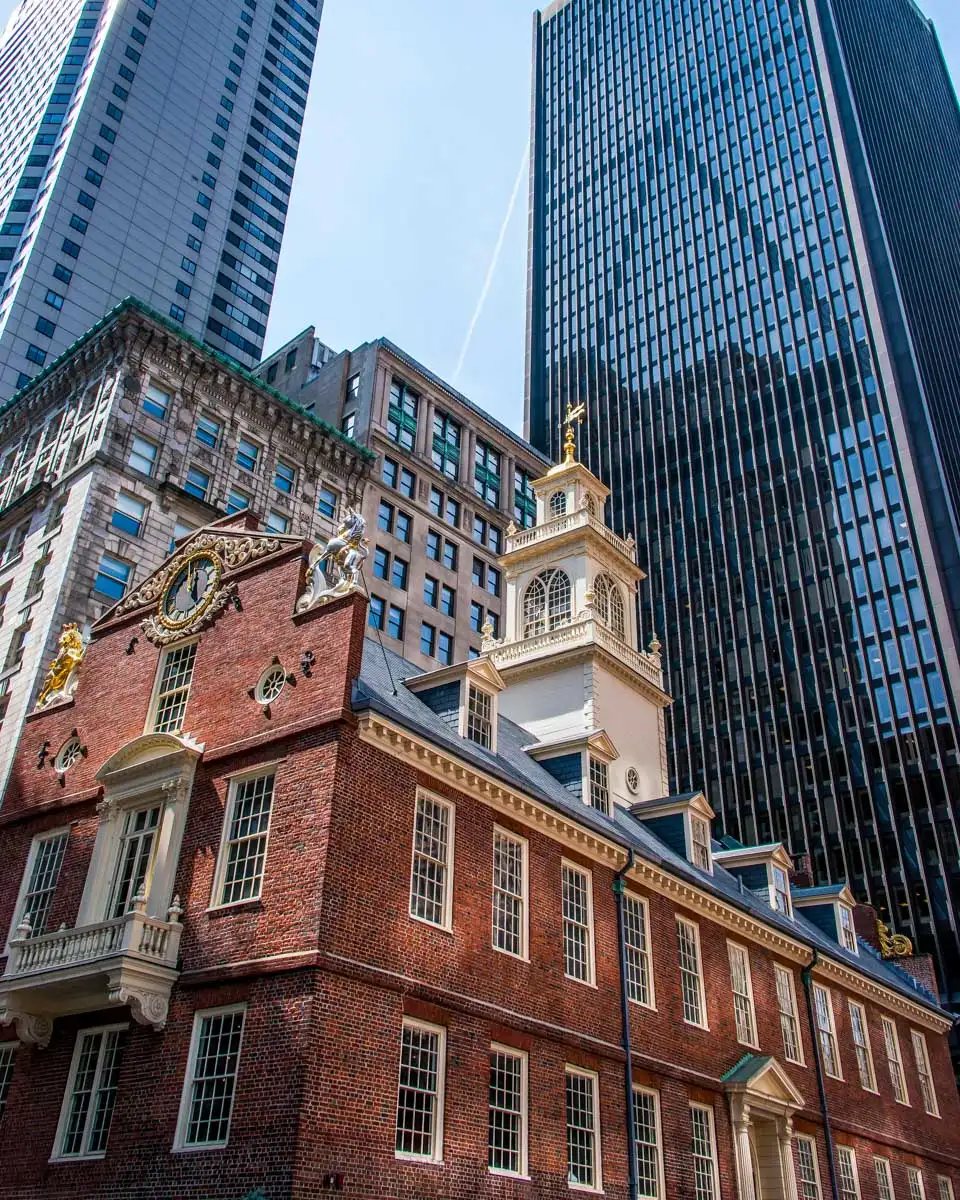 The-Old-State-House-in-Boston Massachusetts