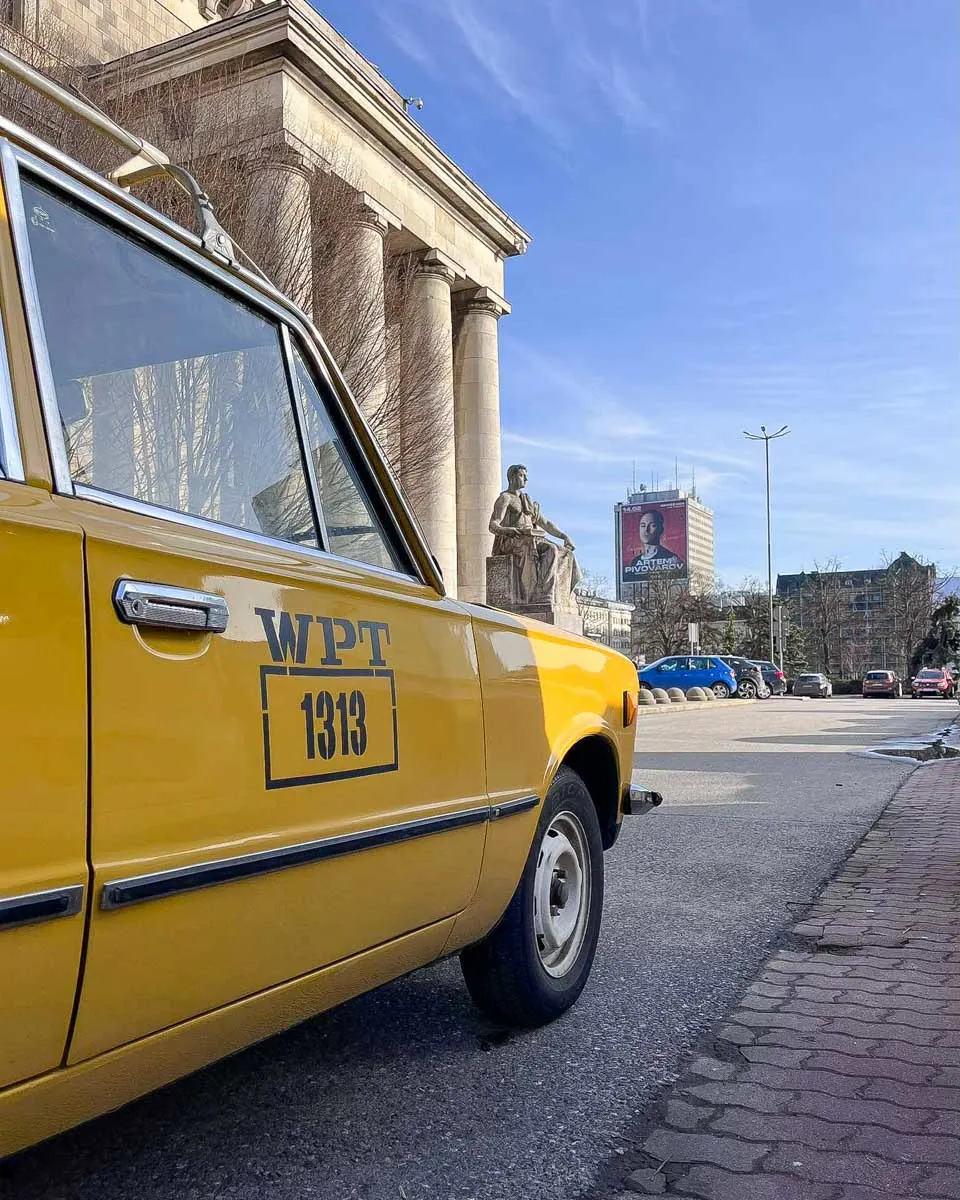 WPT 1313 vintage fiat in Warsaw Poland