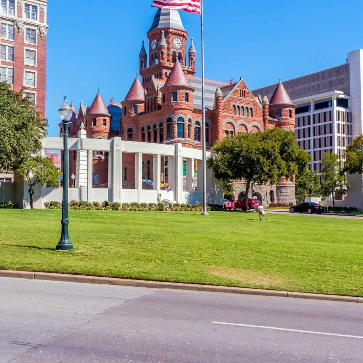 Where Kennedy was killed near Dealy Plaza in Dallas Texas