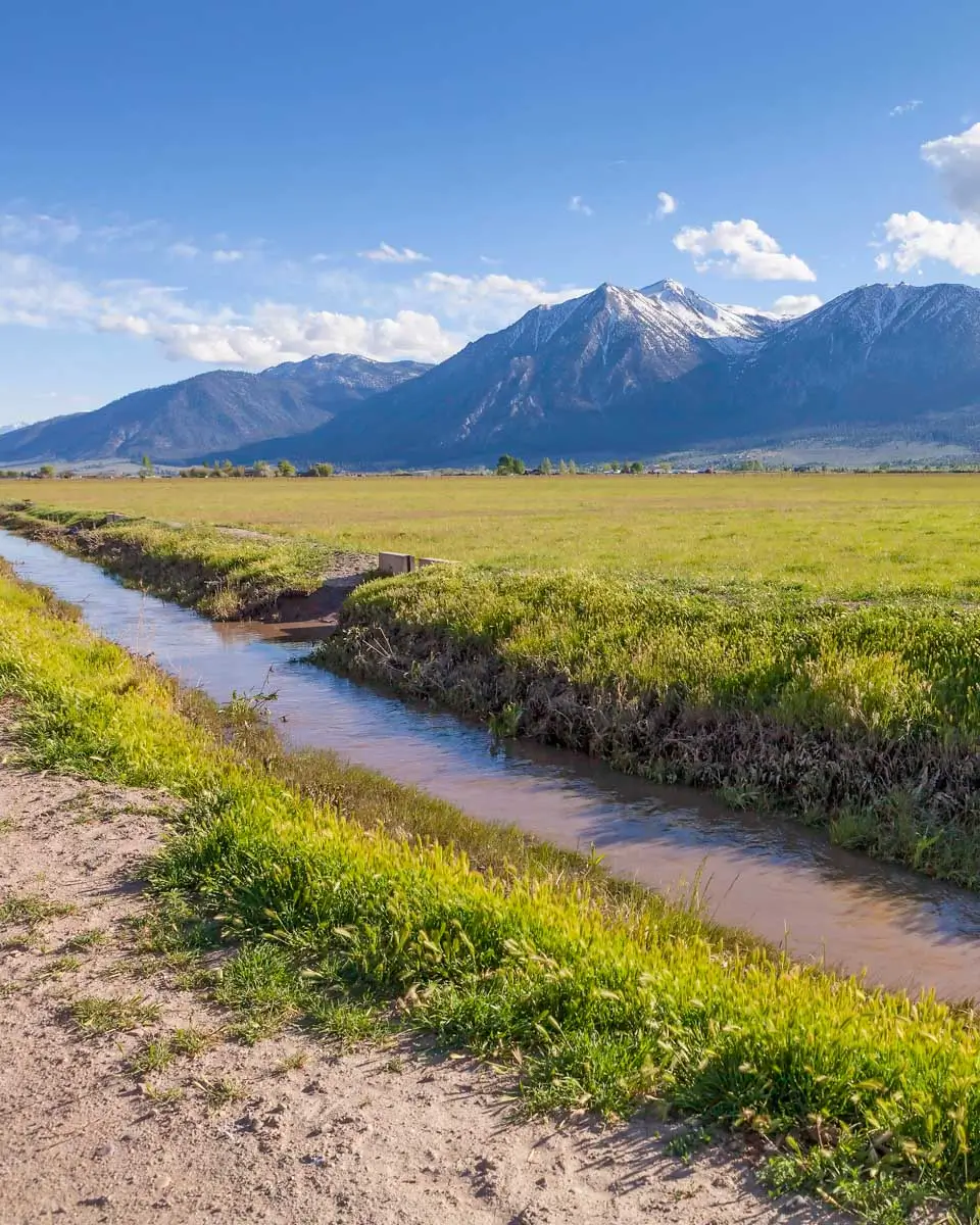 Carson Valley seen on a tour from Lake Tahoe