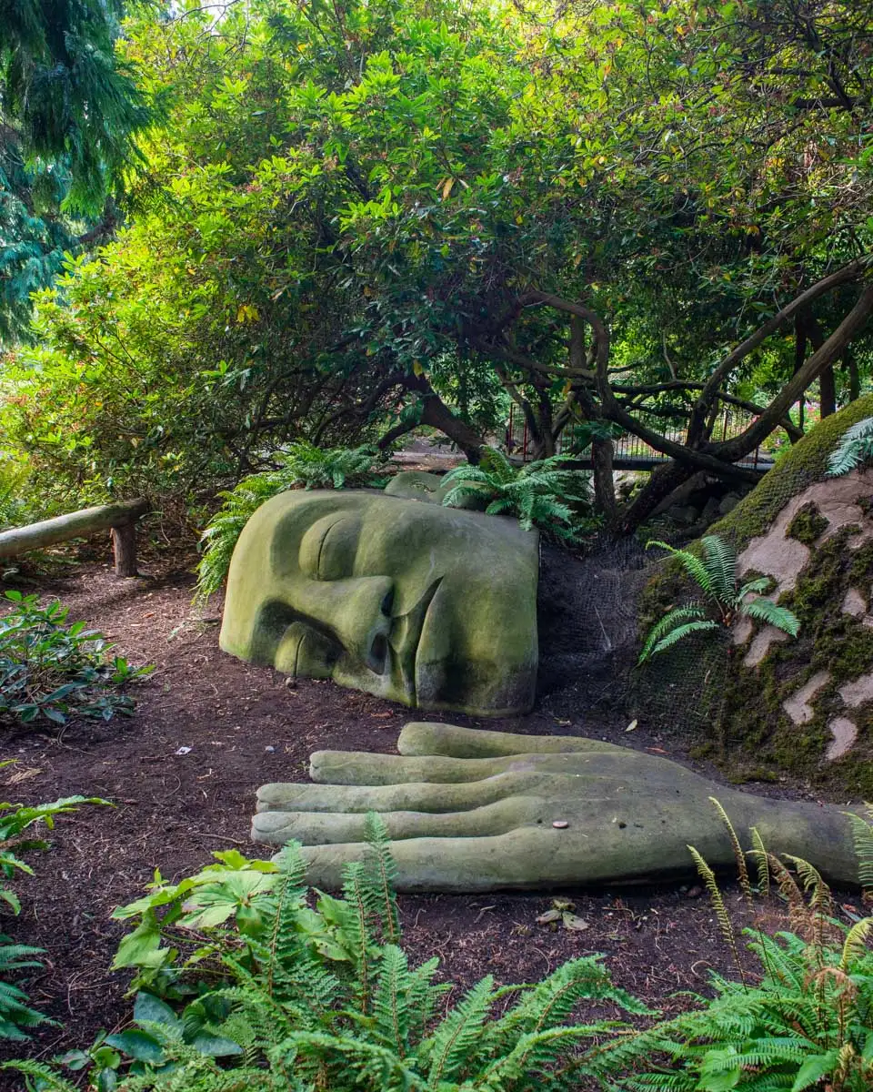 Moss-Lady-at-Beacon-Hill-Park Victoria BC
