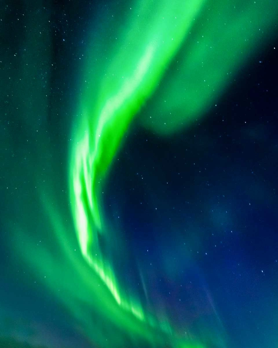 Taking in the Northern Lights