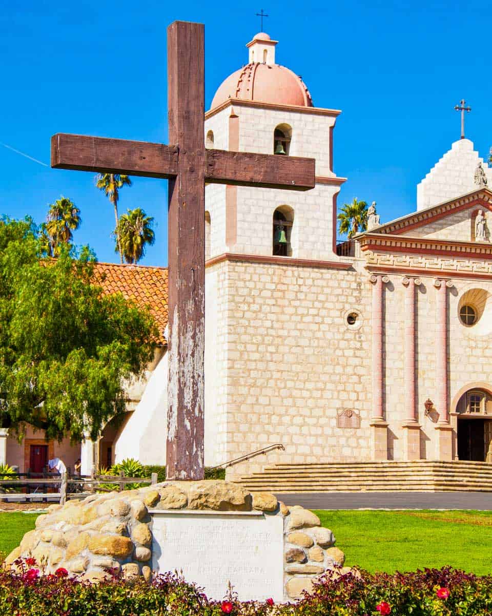 Old Mission Santa Barbara in Santa Barbara California (2)