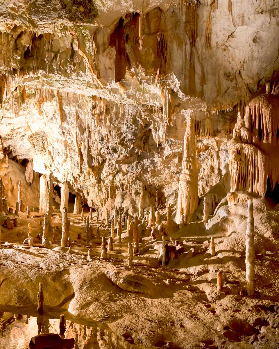 Resava Cave seen on a tour from Belgrade Serbia