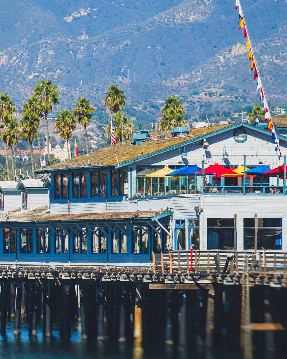 Stearns Wharf in Santa Barbara California