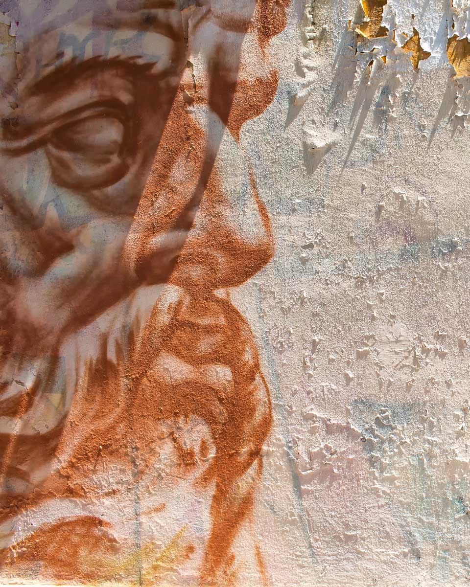 Street art seen in the Psyri neighborhood of Athens Greece