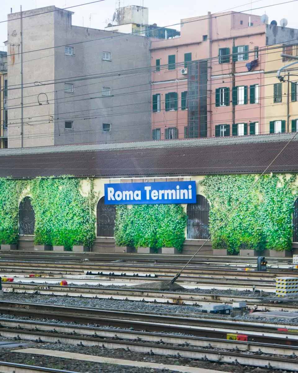 The Rome Termini station in Italy