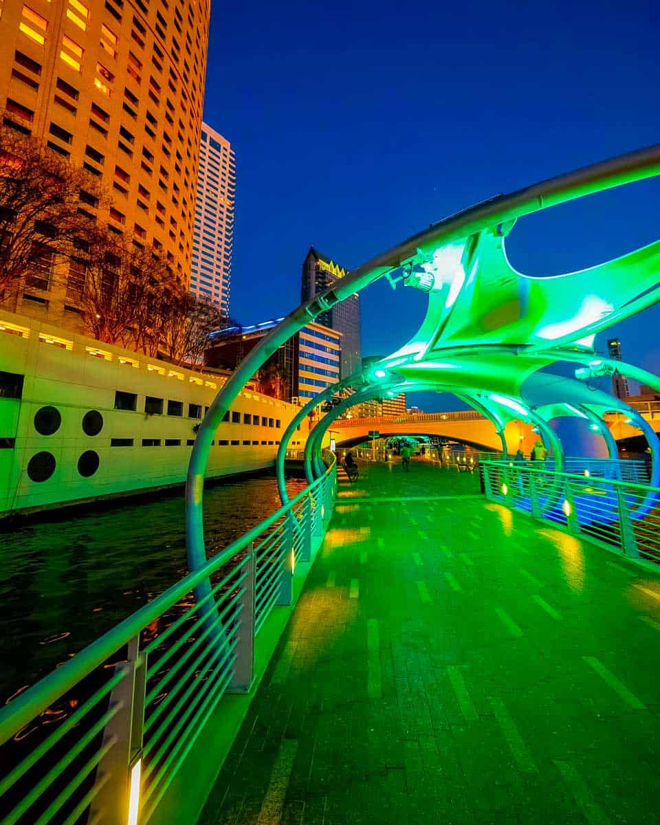 The Tampa Riverwalk in Tampa Florida (1)