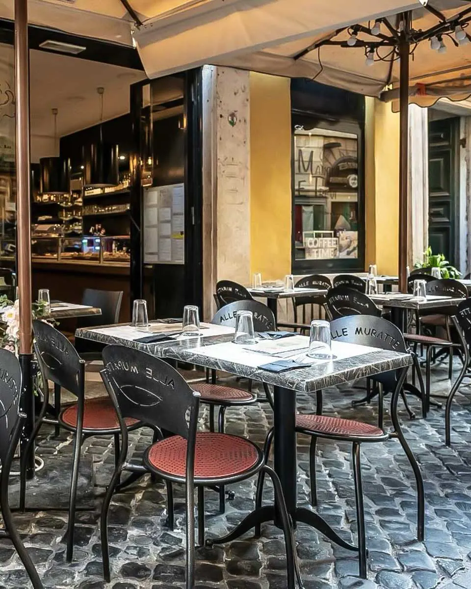 The outside of Mangia E trevi resturant