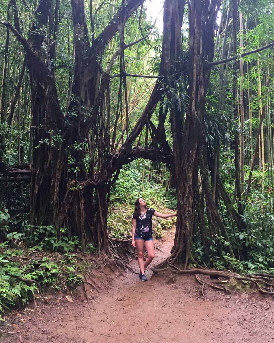 Trelle-hiking-in-Maui-Hawaii