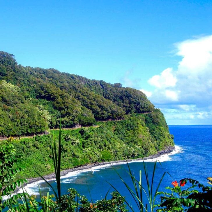 Views on the Road to Hana on a tour from Maui Hawaii