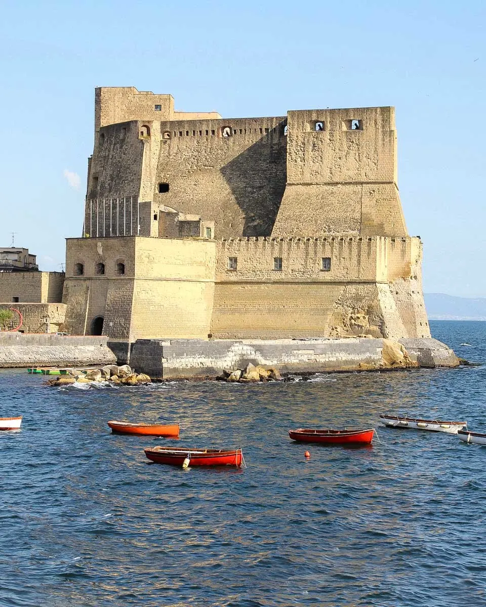 castel dell’ovo in Naples Italy