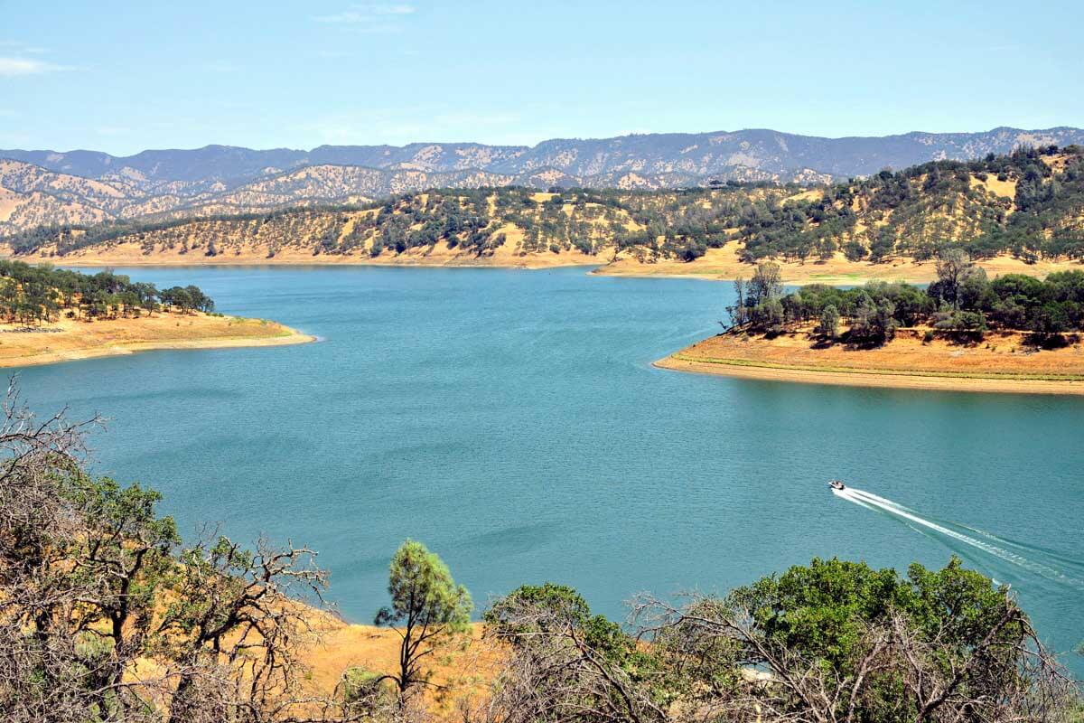 Lake Berryessa near Napa California