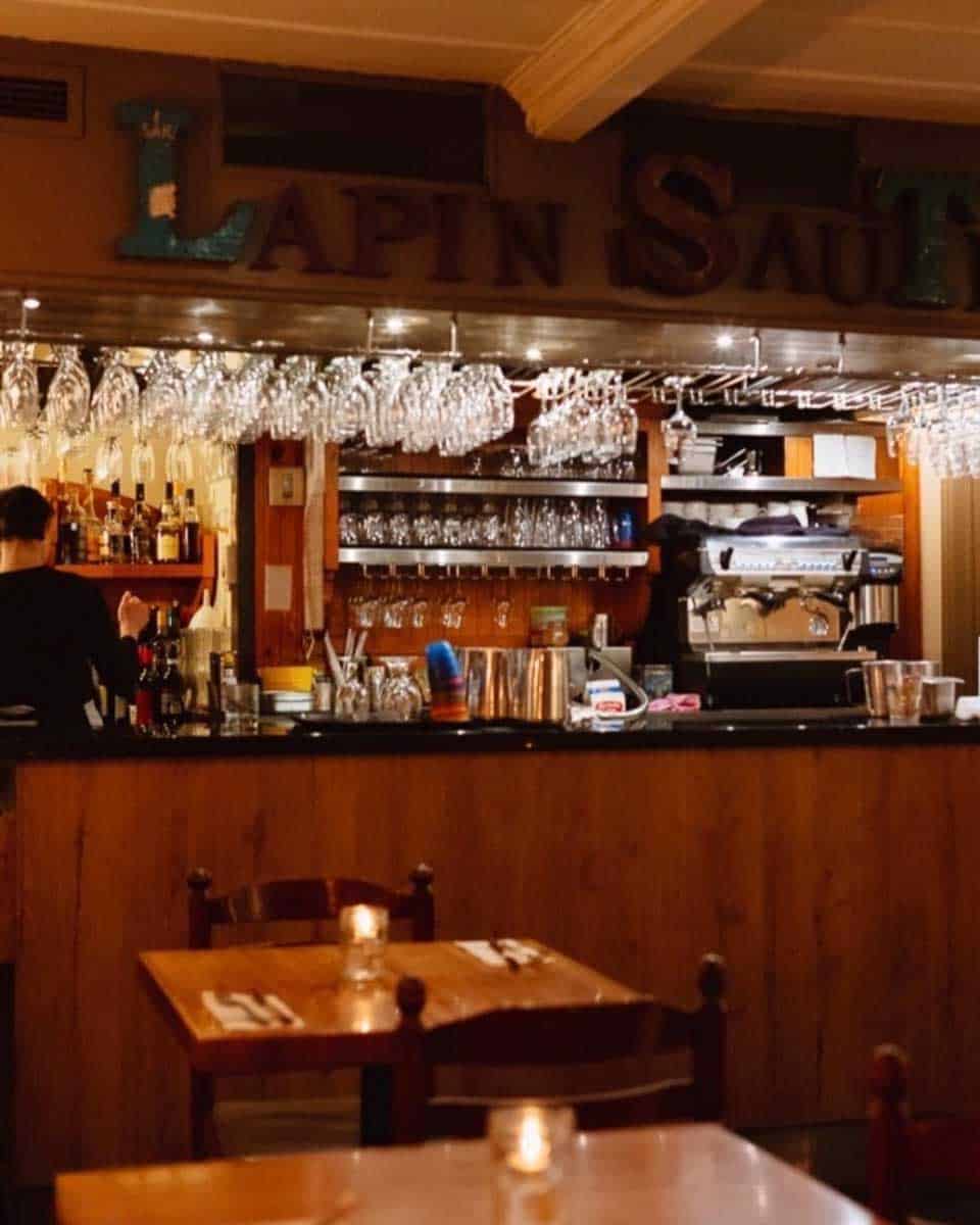 Lapin Sauté in Quebec City Canada