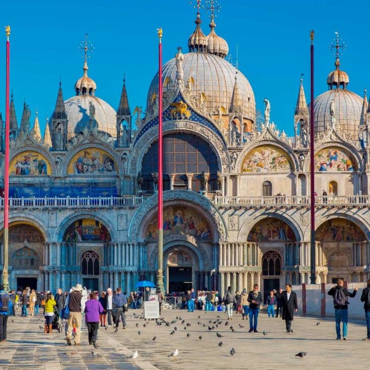 San-Marco-square-in-Venice-and-St-Marks-Cathedral Italy