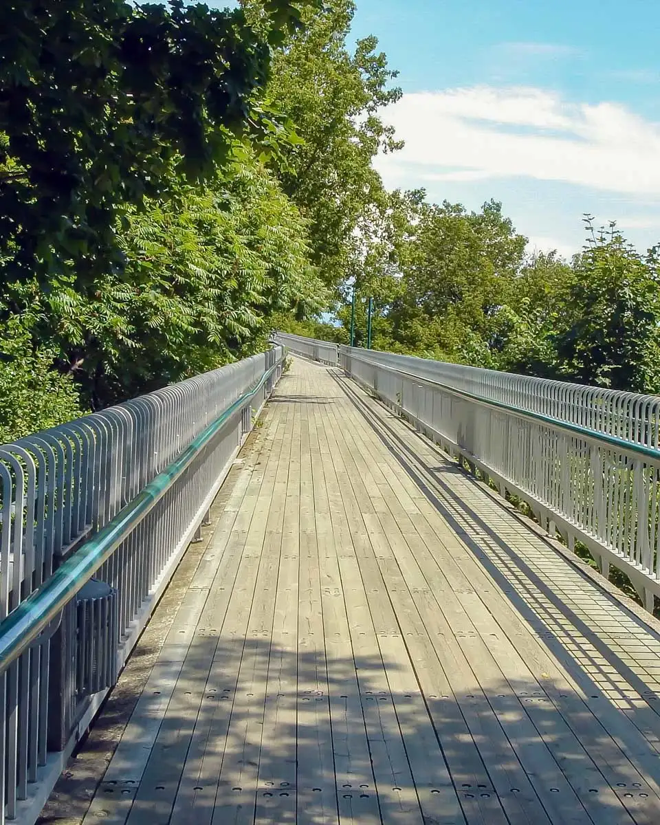 The Promenade des Gouverneurs in Quebec City Quebec 1