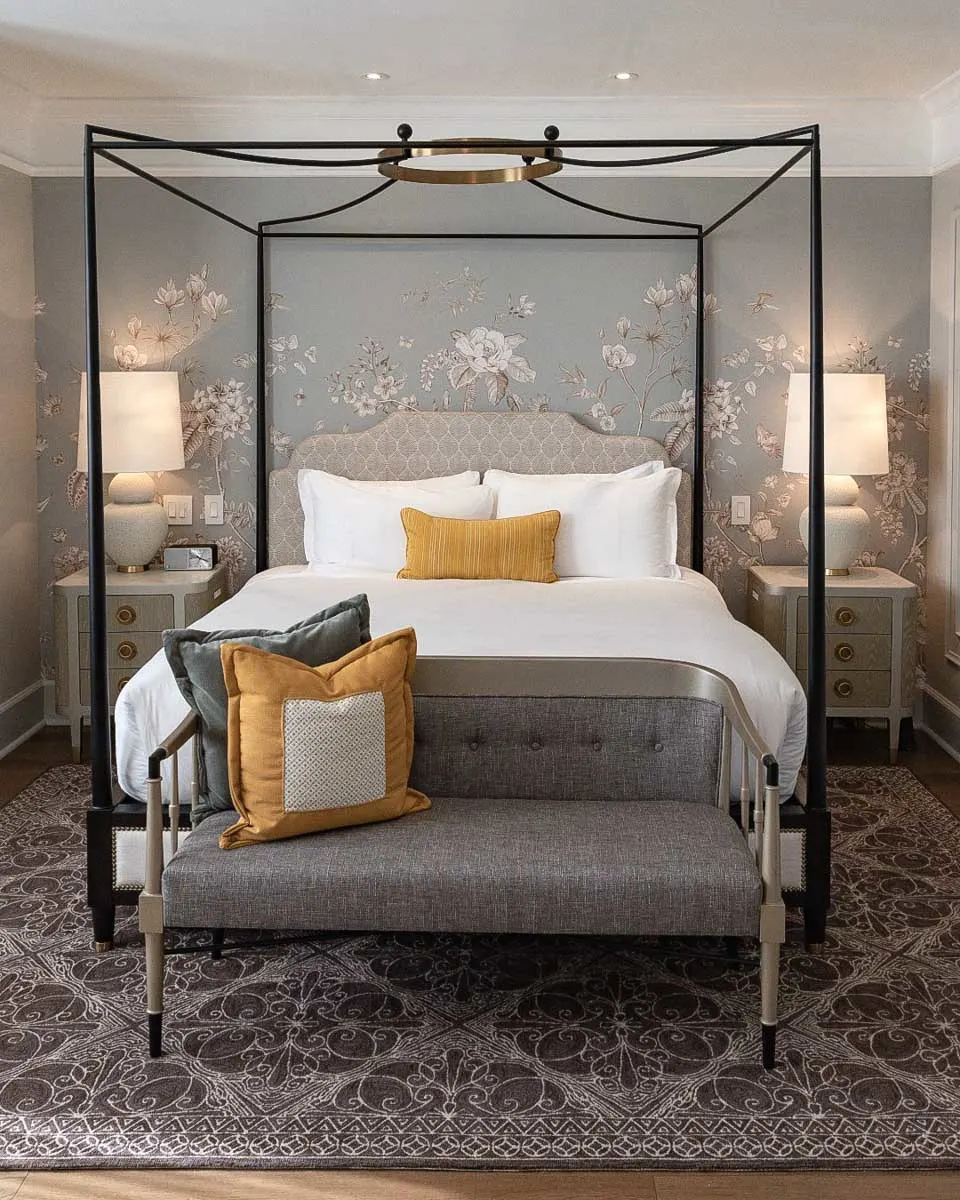 A hotel room at the Ritz Carlton New Orleans