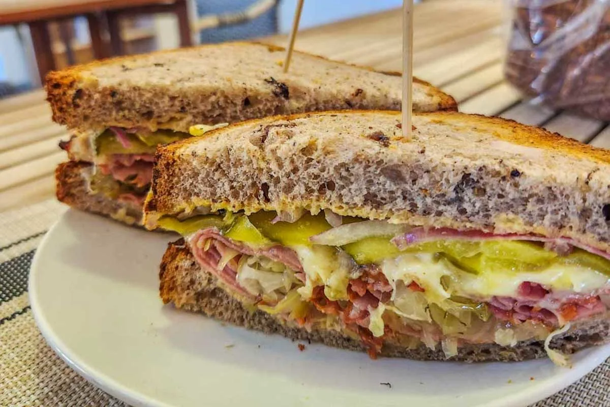 A-huge-sandwich-eaten for lunch in Salt Lake City Utah
