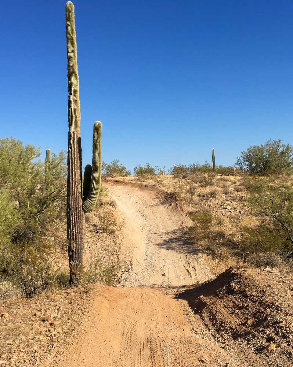 An ATV trail near Phoenix Arizona