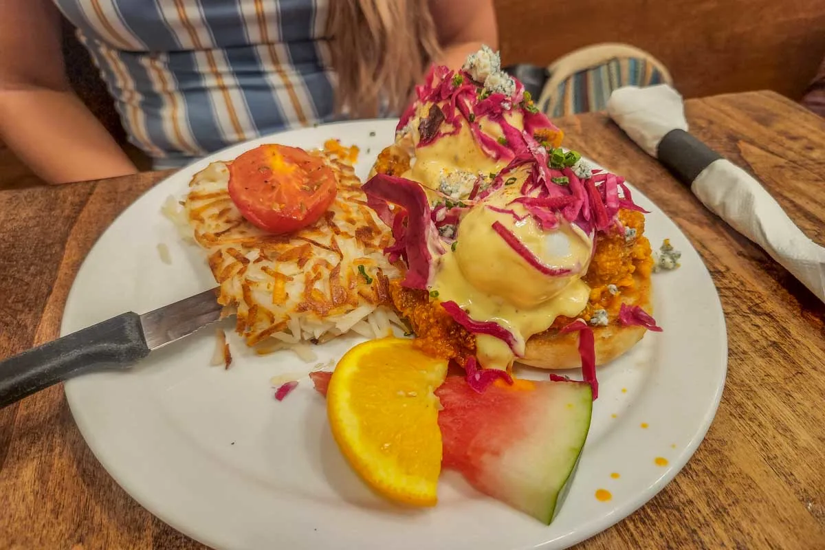 Eggs-benny-eaten for breakfast in Denver Colorado