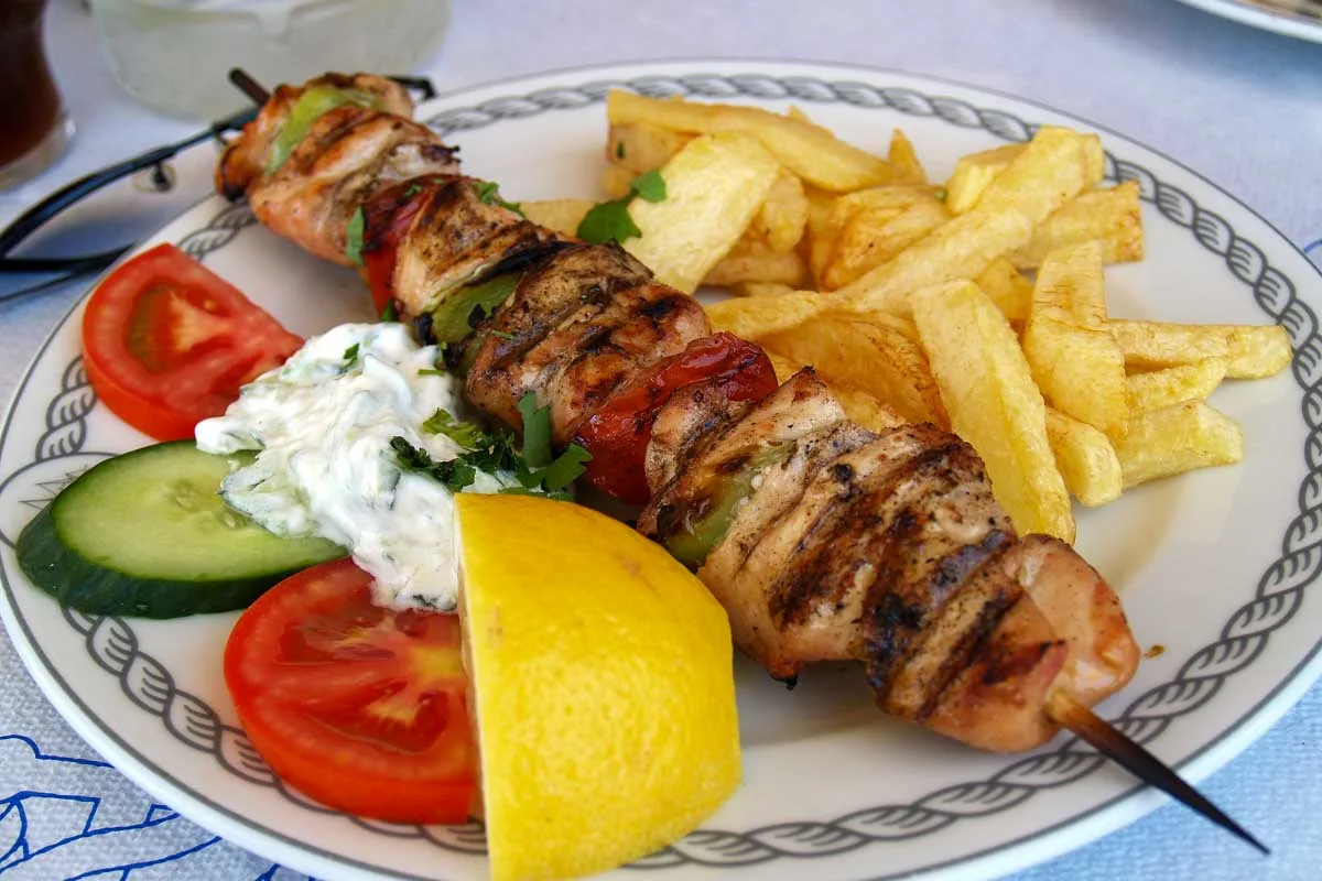 Greek-food-eaten-in-Crete Greece