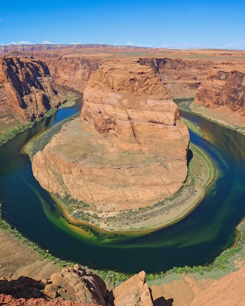 Horseshoe-Bend-seen-on-a-tour-from-Page-Arizona