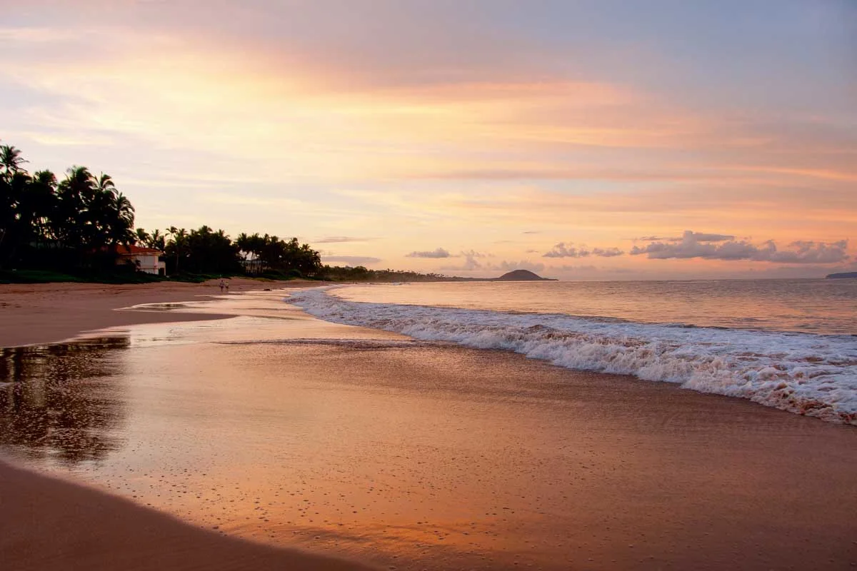 Keawakapu Beach on Maui Hawaii