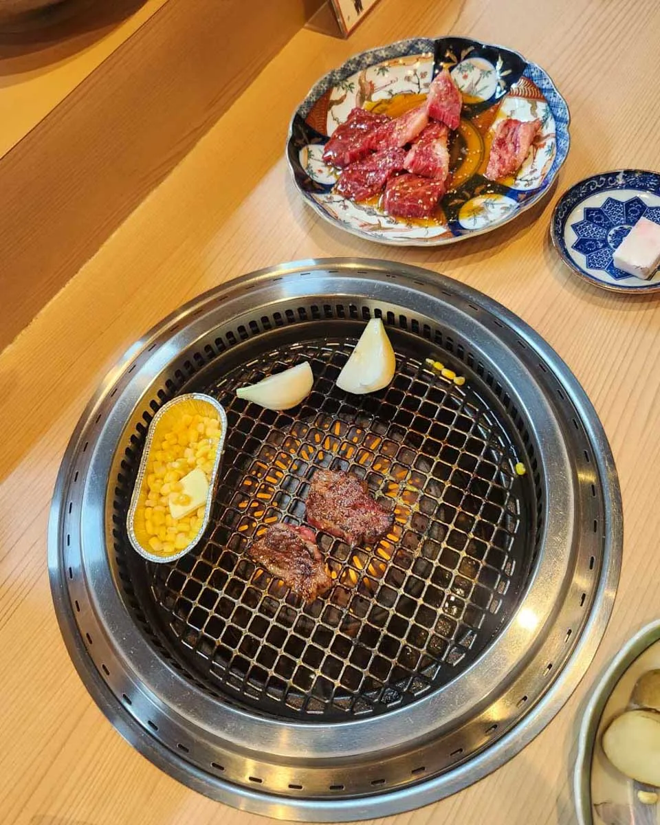 Korean babrecue in Seoul South Korea 1