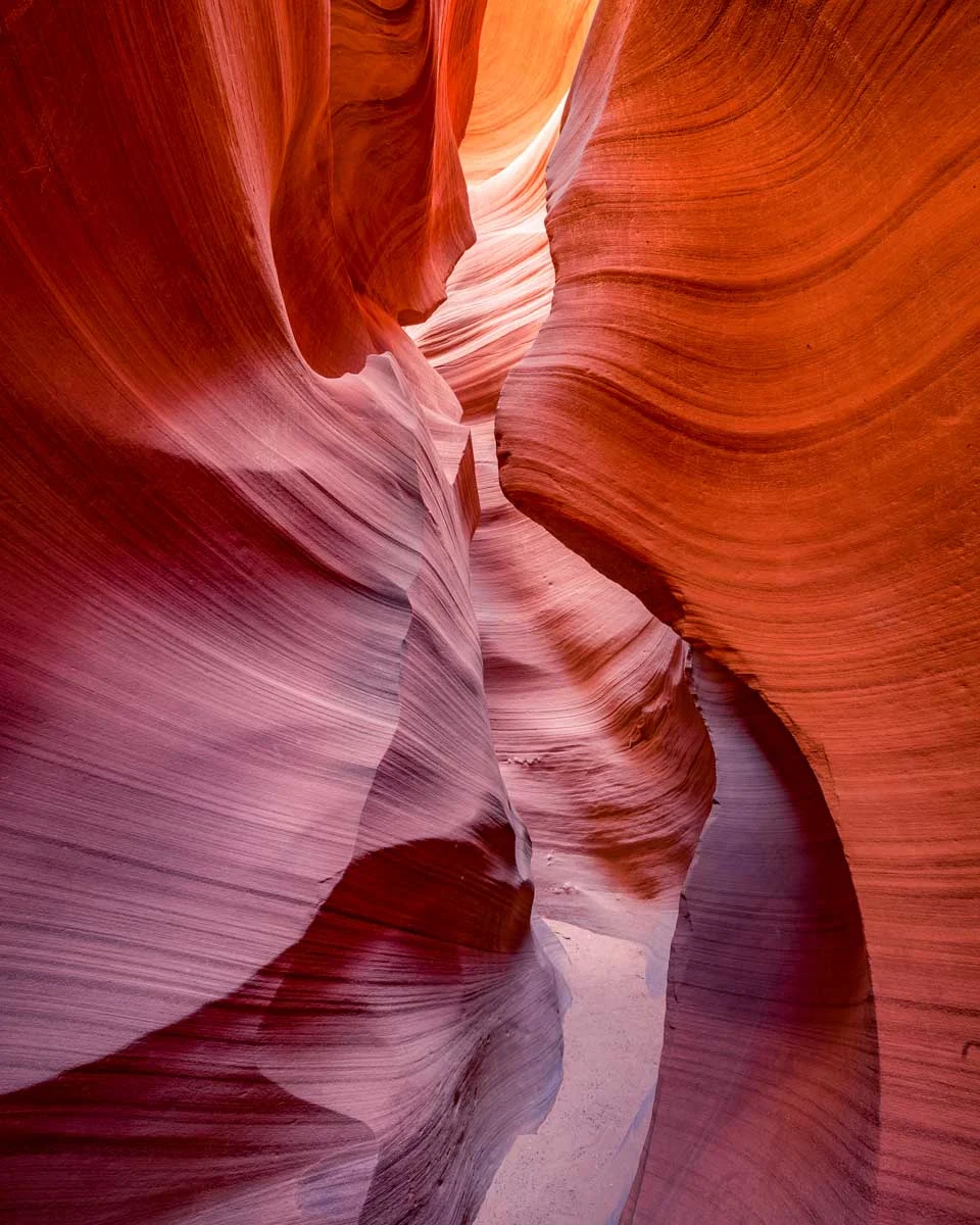 Lower Antelope Canyon seen on a guided hike from Page Arizona (2)