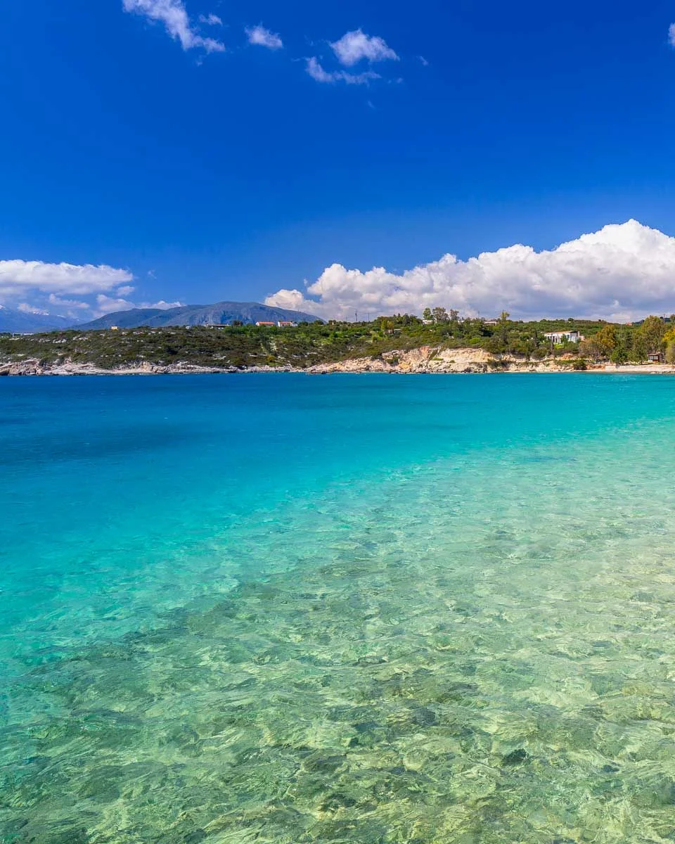 Marathi Bay on a paddleboard SUP tour from Crete Greece