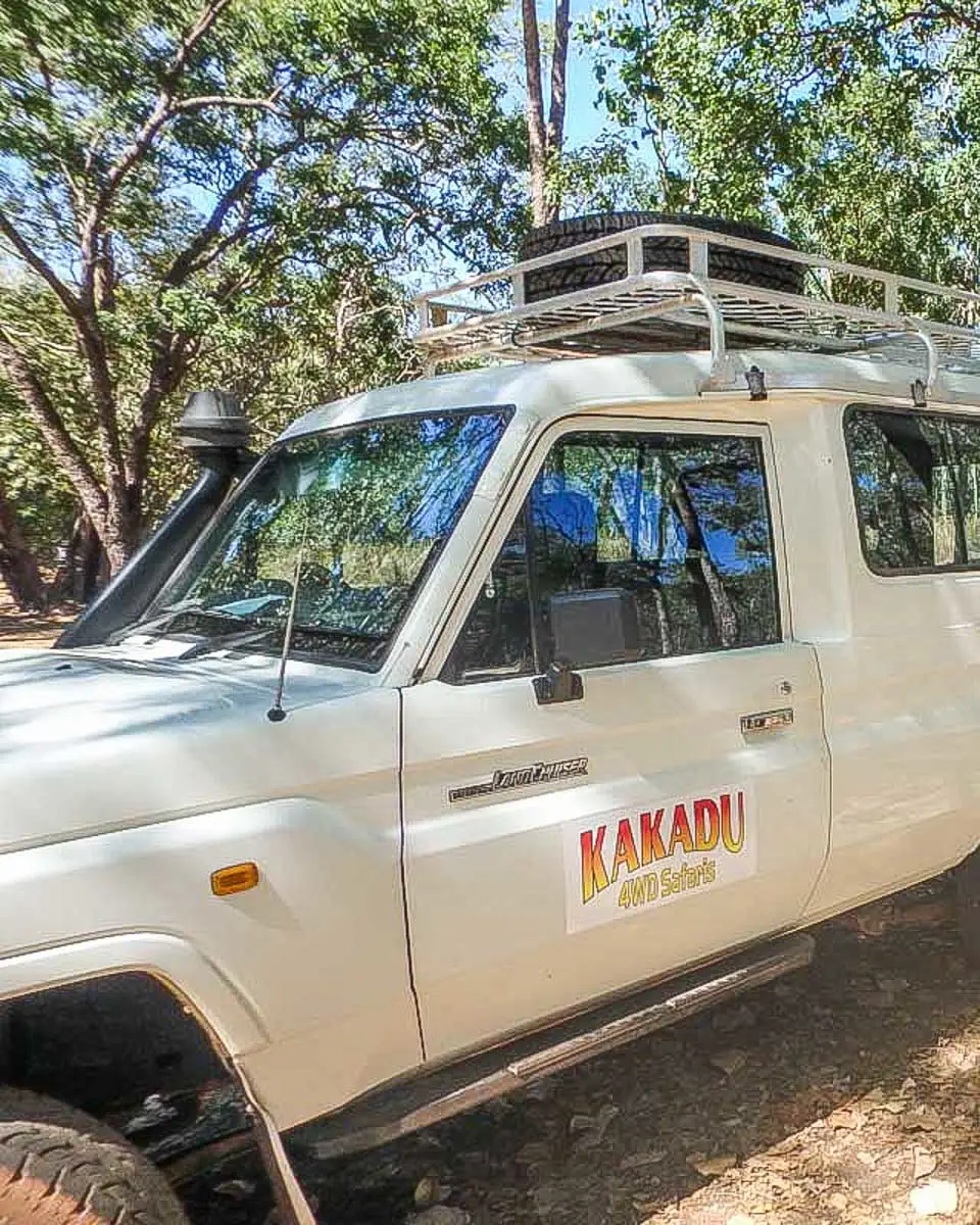 Our-4wd-tour-vehicle-on-our-tour-through-Kakadu-National-Park