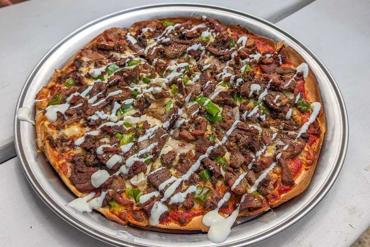 Pizza-eaten-in Miami Florida
