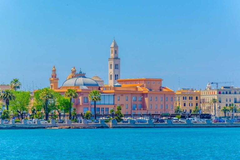The Lungomare Nazario Sauro Bari Waterfront in Italy 1