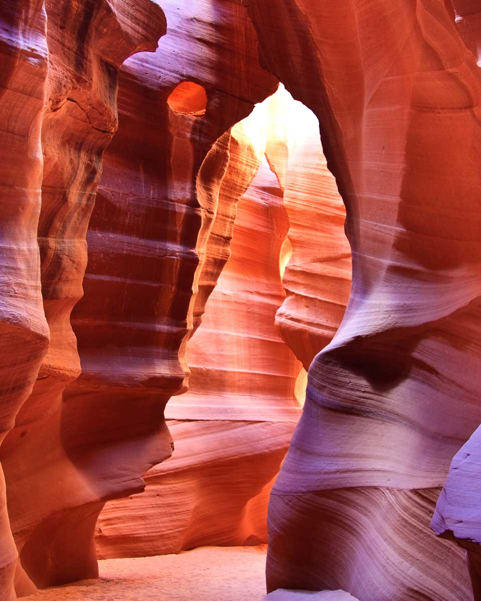Upper-Antelope-Canyon-seen-on-a-day-trip-from-Page Arizona