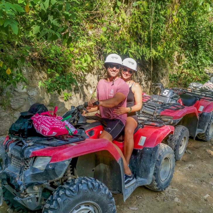 Bailey-and-Daniel-on-ATV-during-a-tour-in-Antigua-Guatemala