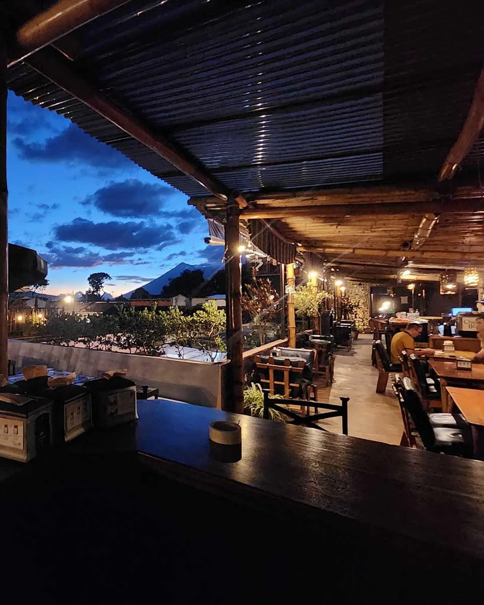 Cafe Sky in Antigua Guatemala