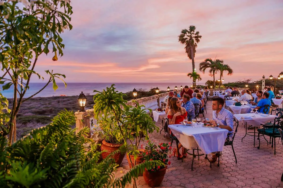Faro Blanco Restaurant Aruba in Aruba