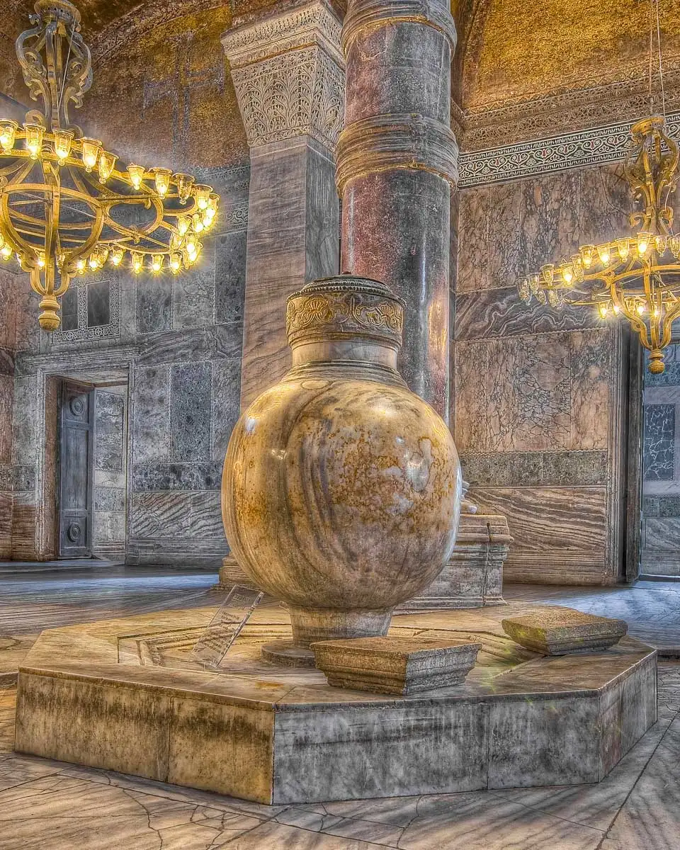 Hagia Sophia in Istanbul Turkey