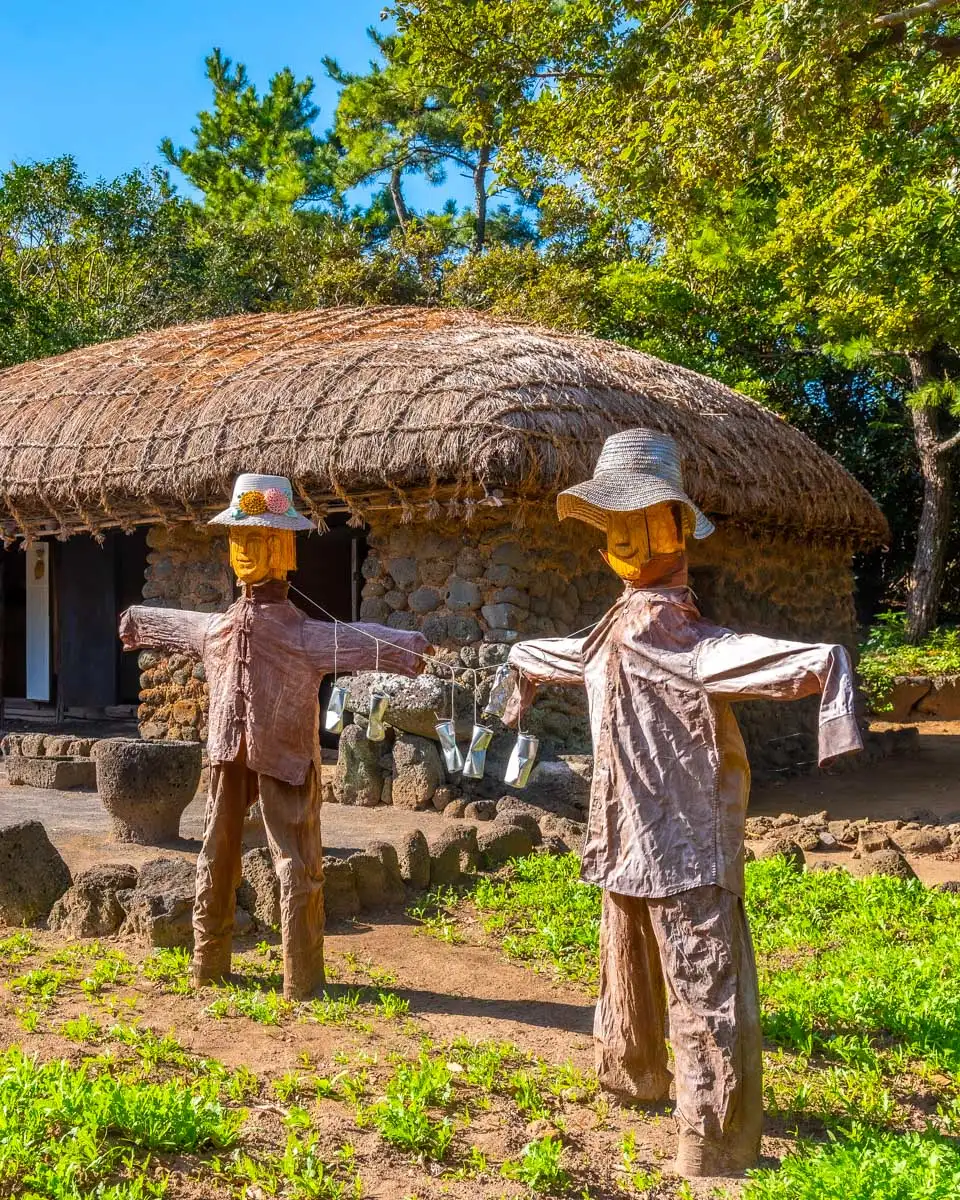 Jeju Traditional Village on Jeju Island South Korea