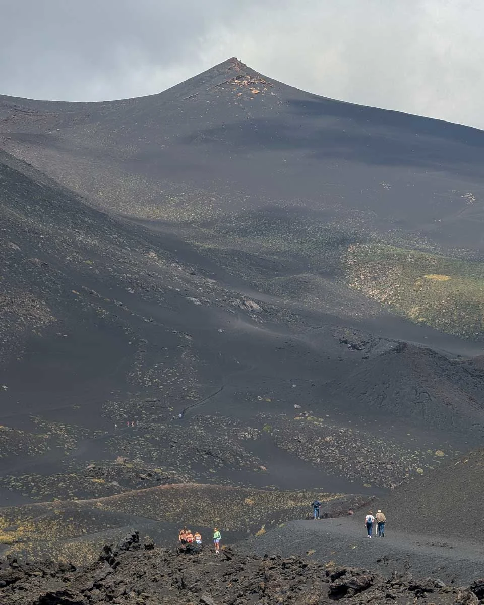 Mt-Etna-seen-near Catania Sicily Italy
