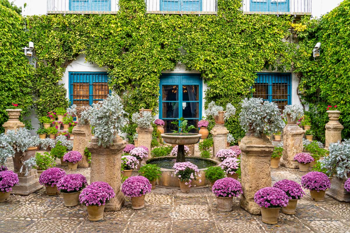 Palacio de Viana in Cordoba Spain