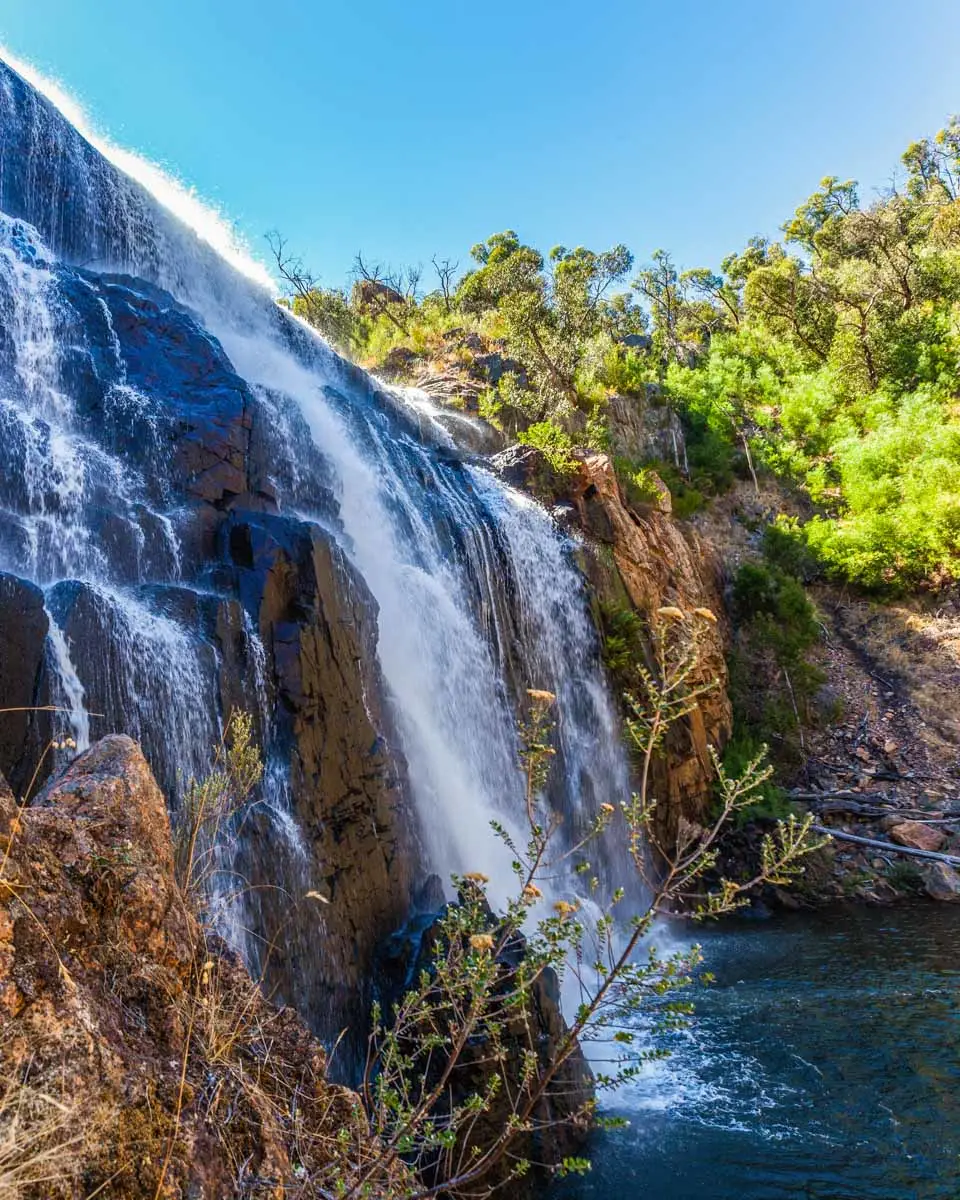 Silverband-Falls-in-Grampians-National-Park-in-Australia on a tour from Melbourne