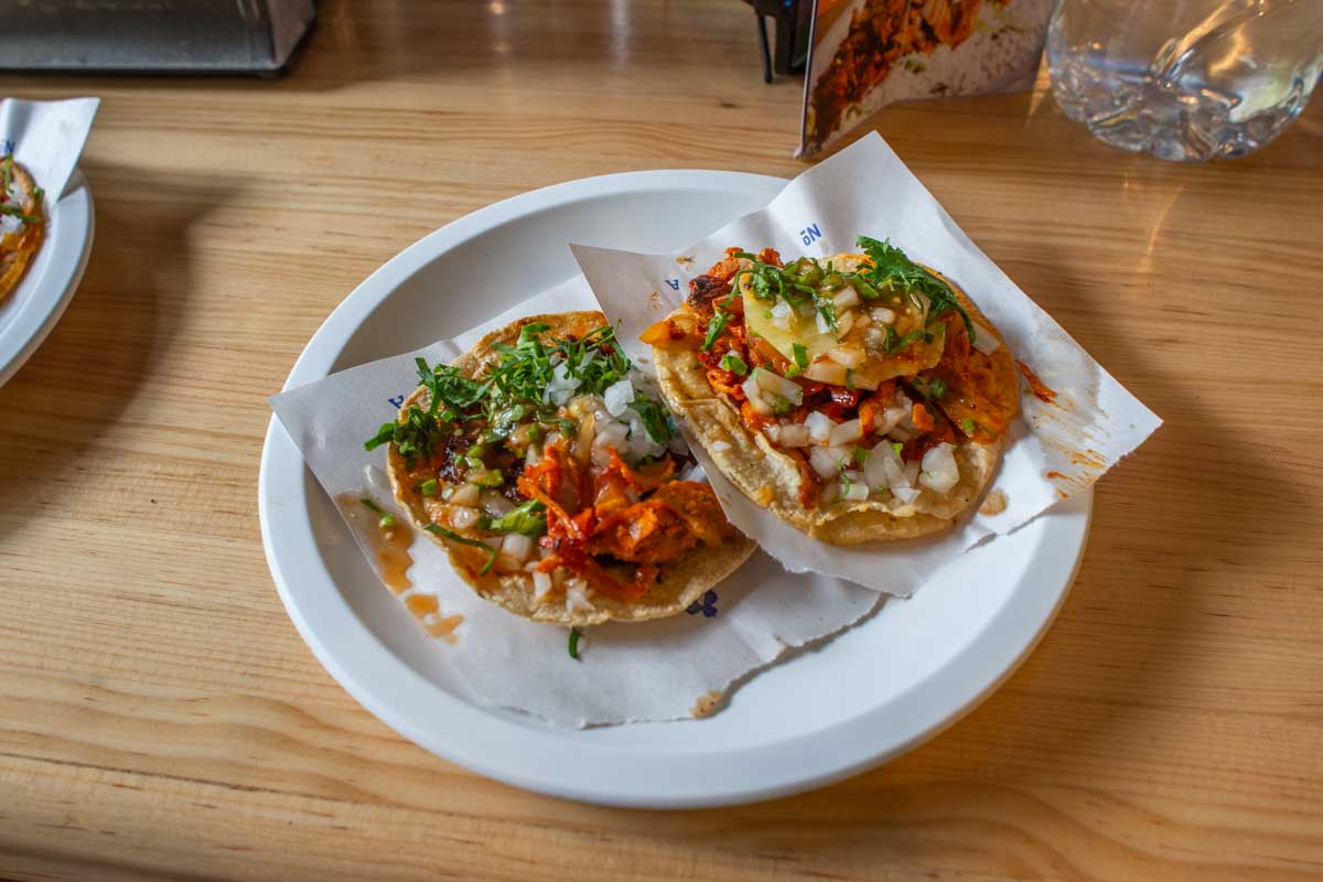 Tacos-eaten-in Tulum Mexico