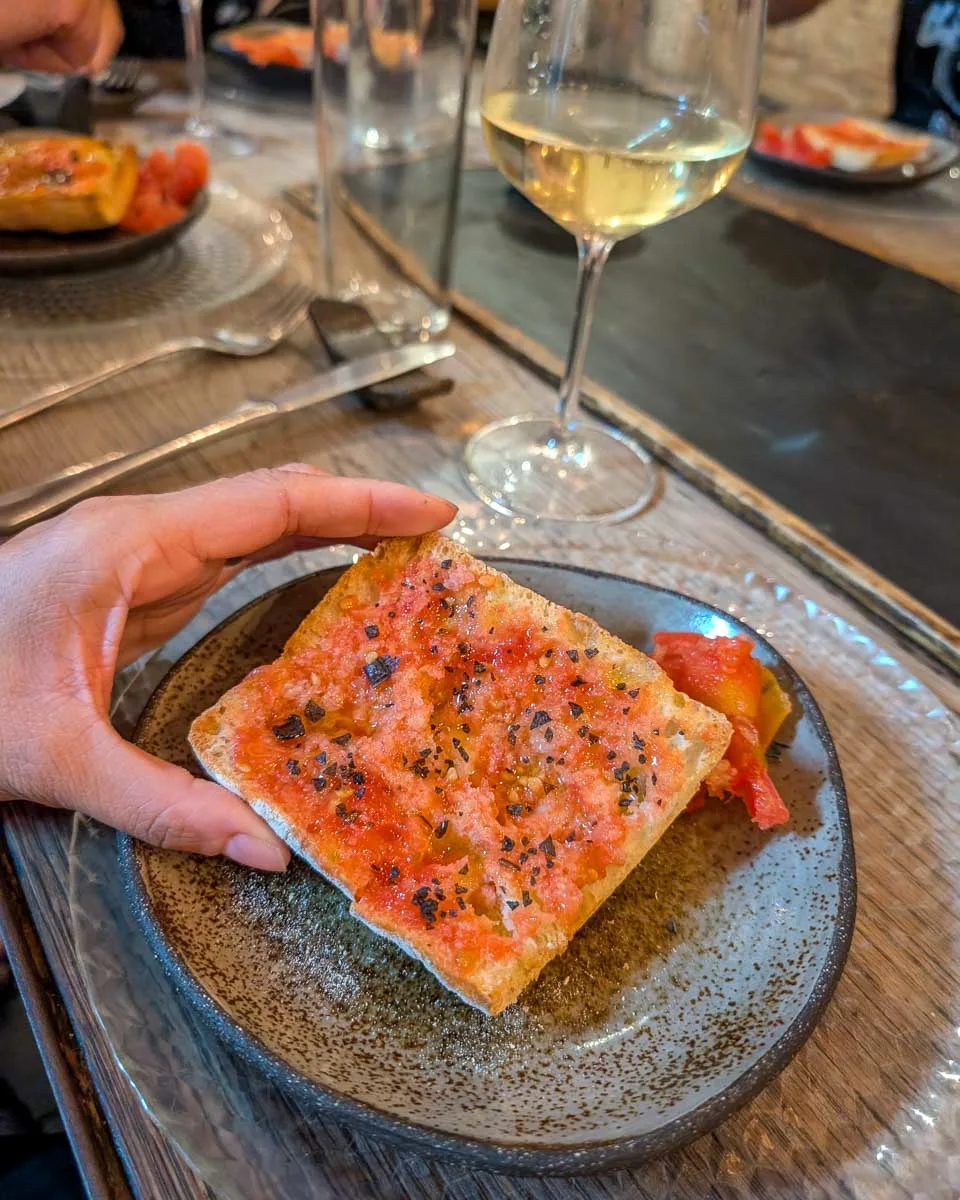 Tapas-and-wine-on-a-tour-in-Ibiza-Spain