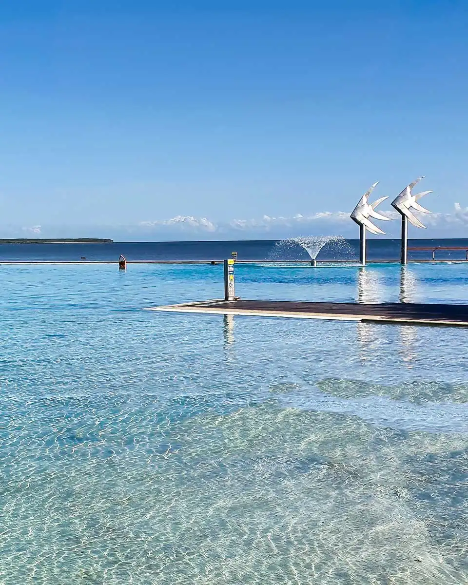 The Cairns Lagoon in Cairns Australia 1