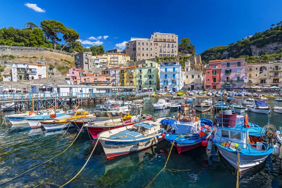 The Marina Grande in Sorrento Italy