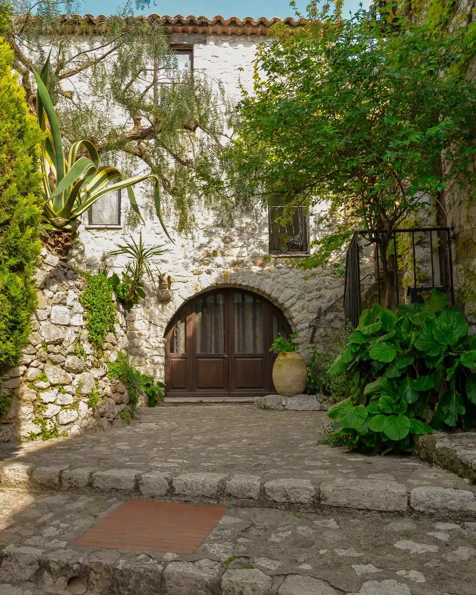 The-village-streets-of-Eze-seen-on-a-tour-from-Cannes France