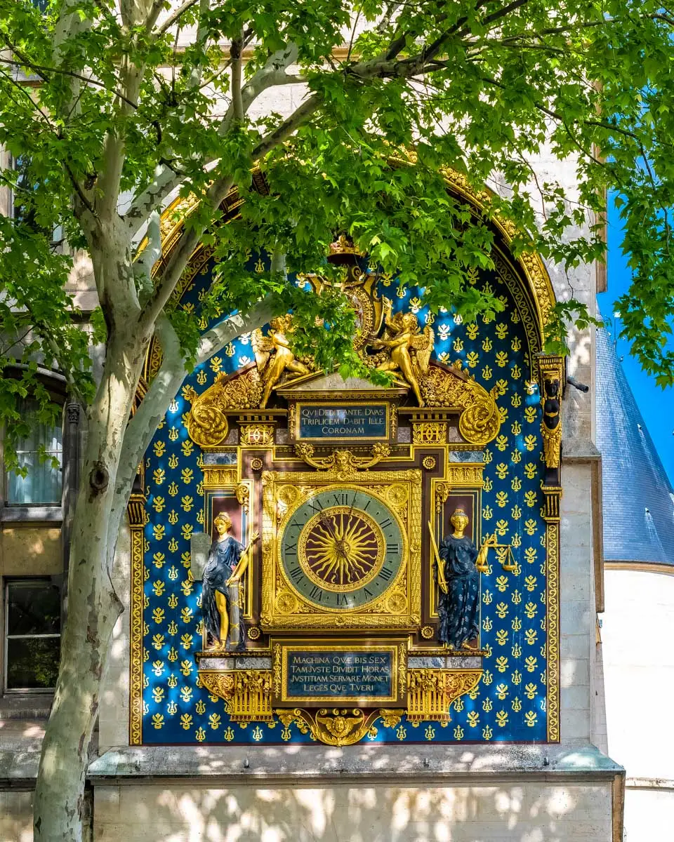 Tour de l'Horloge in Paris France